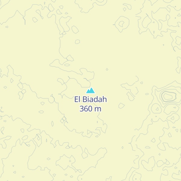 Map of El Biadah