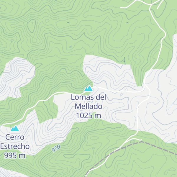 Map of Lomas del Mellado