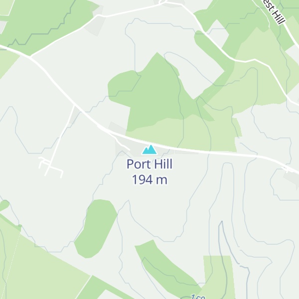 Map of Port Hill