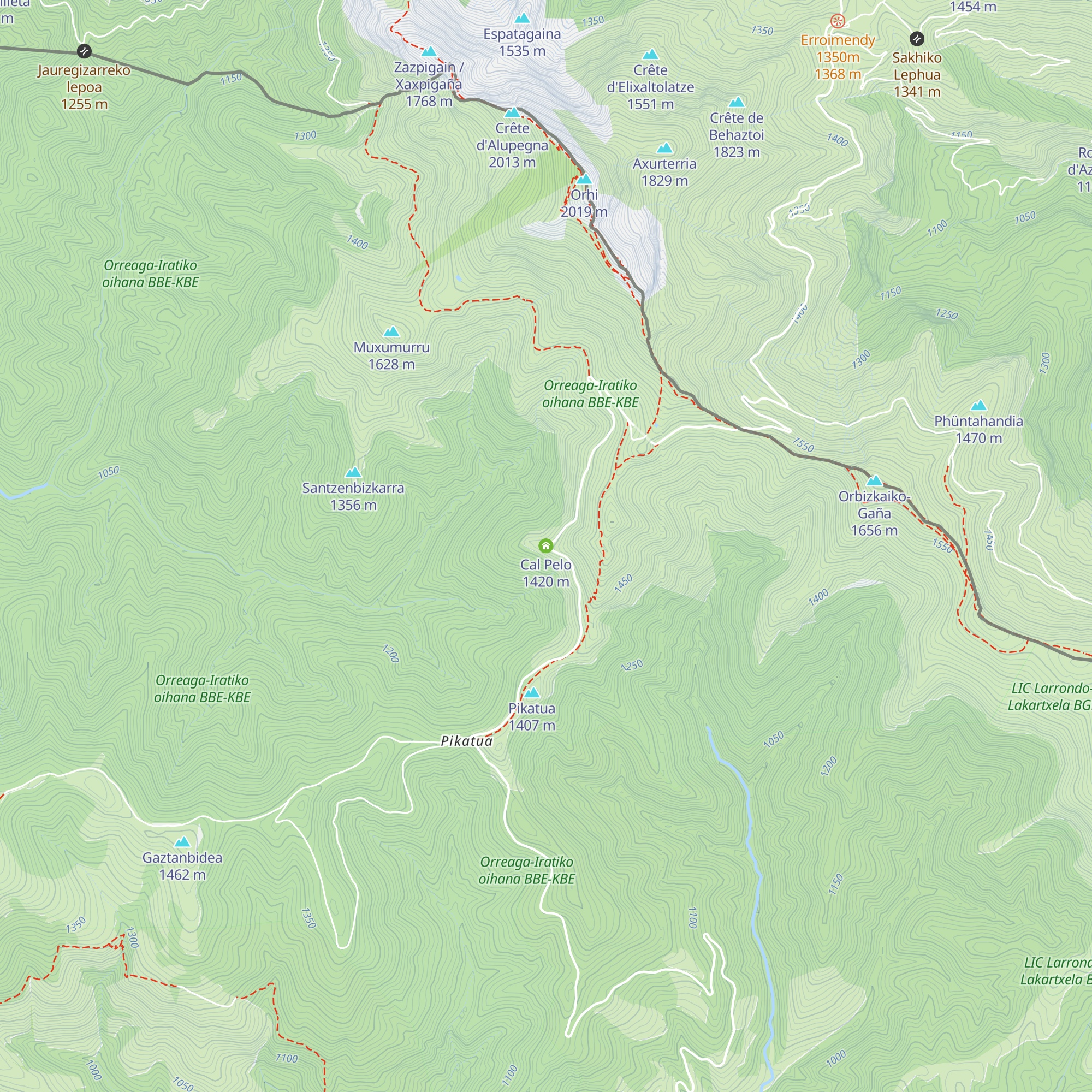 Cal Pelo map