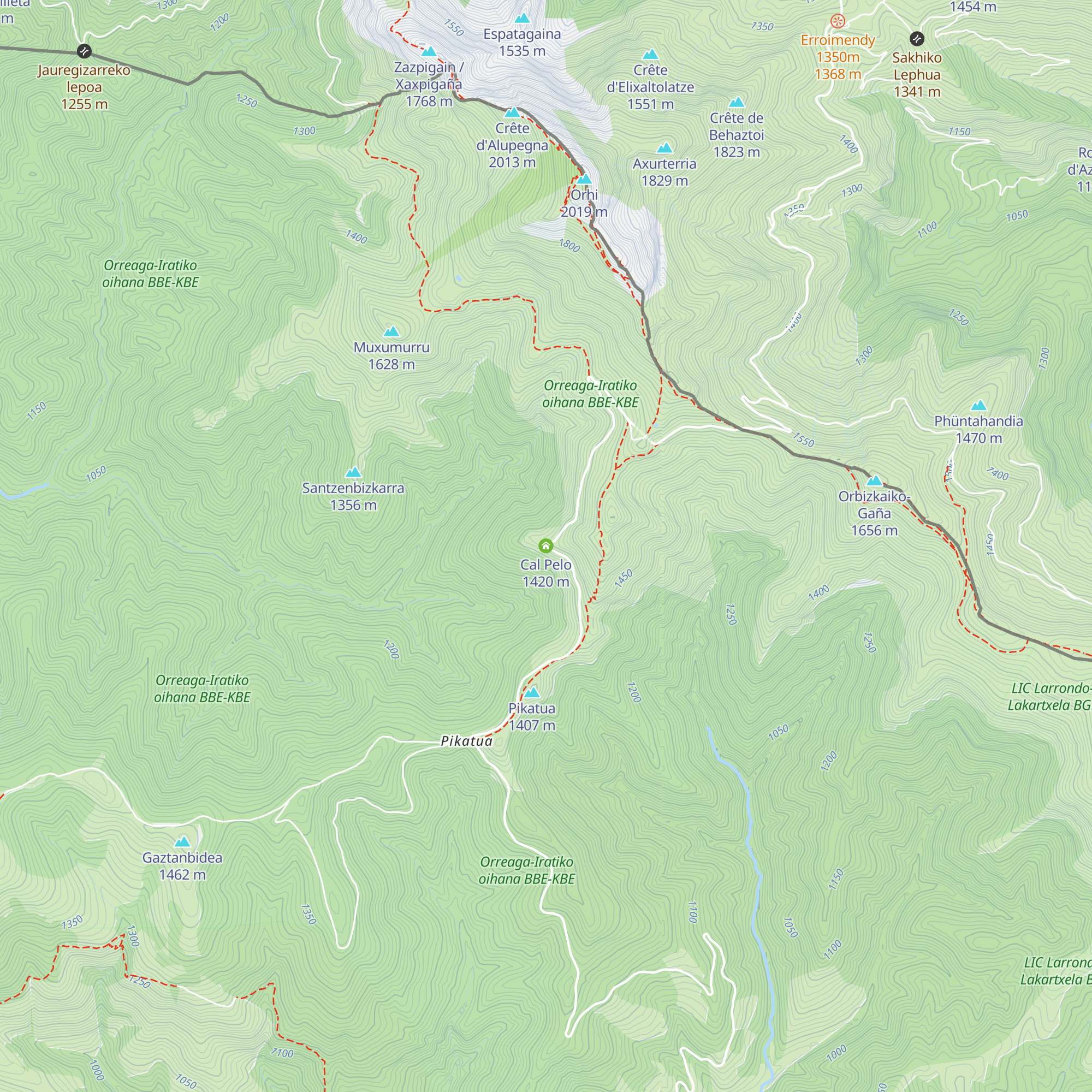 Cal Pelo map