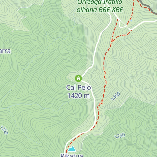Map of Cal Pelo