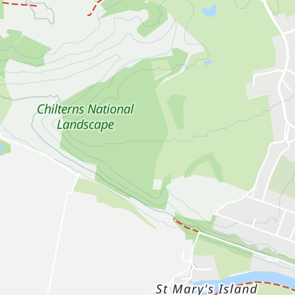 Map of Gravel Hill