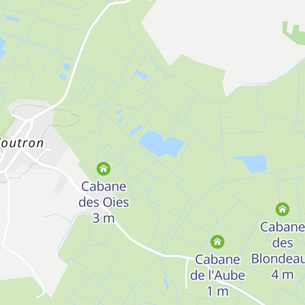 Map of Cabane des Bigornes