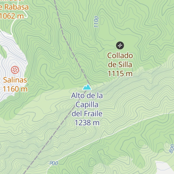 Map of Alto de la Capilla del Fraile