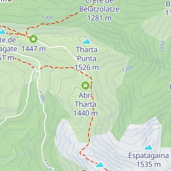 Map of Abri Tharta
