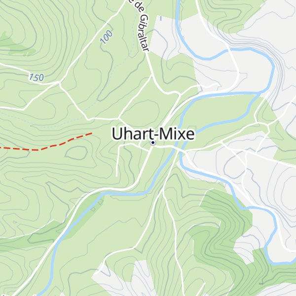 Map of Gîte Ostatua