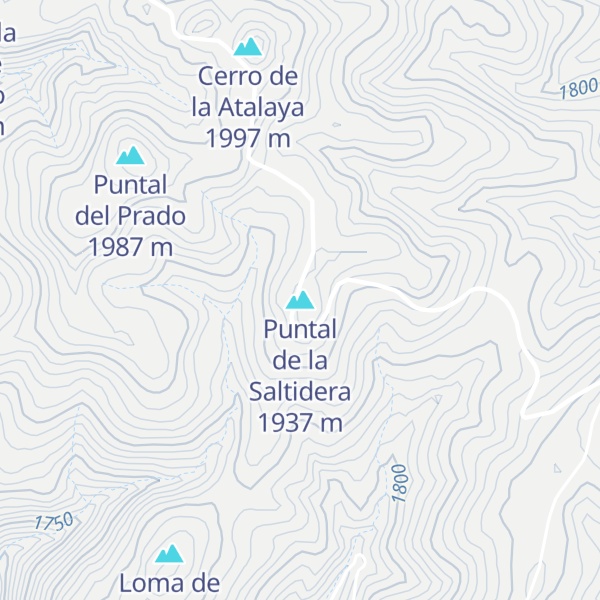 Map of Puntal de la Saltidera