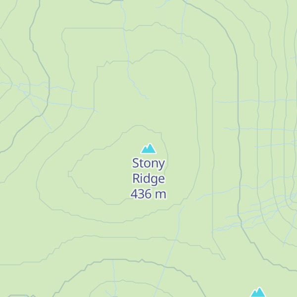 Map of Stony Ridge