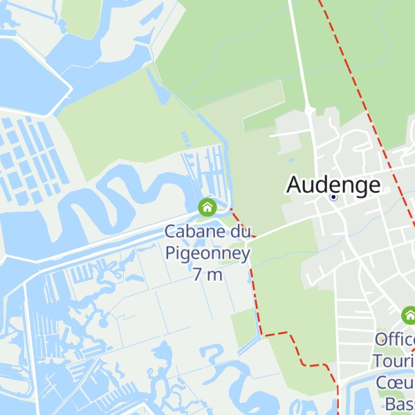 Map of Cabane du Pigeonney