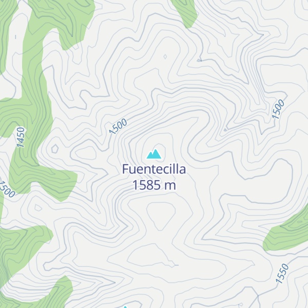 Map of Fuentecilla