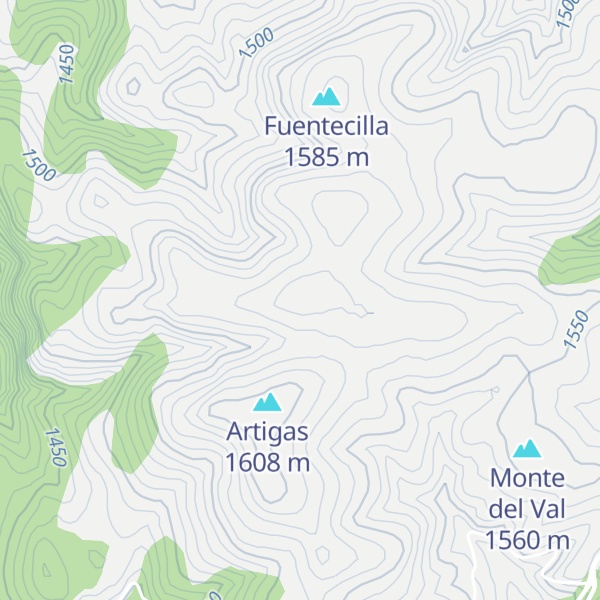 Map of Peña Blanca