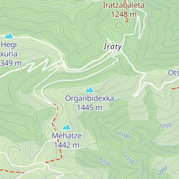 Map of Organbidexka
