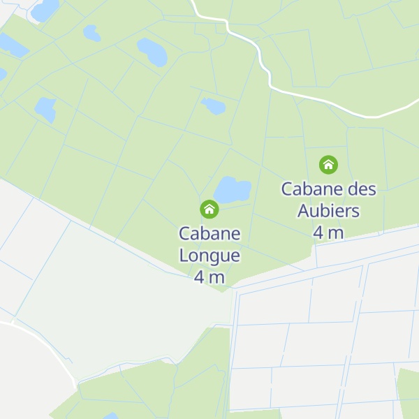 Map of Cabane Longue