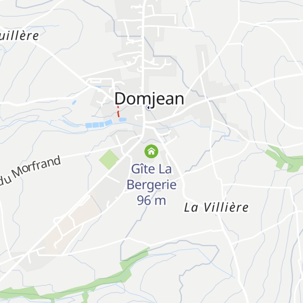 Map of Gîte La Bergerie