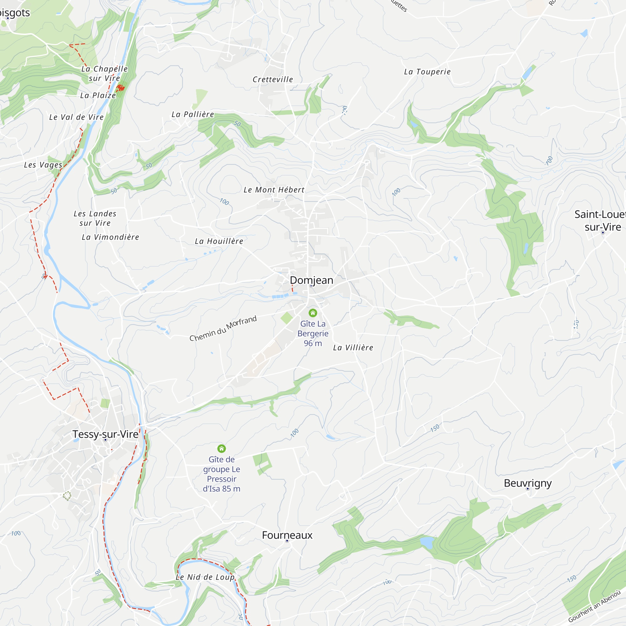 Gîte La Bergerie map