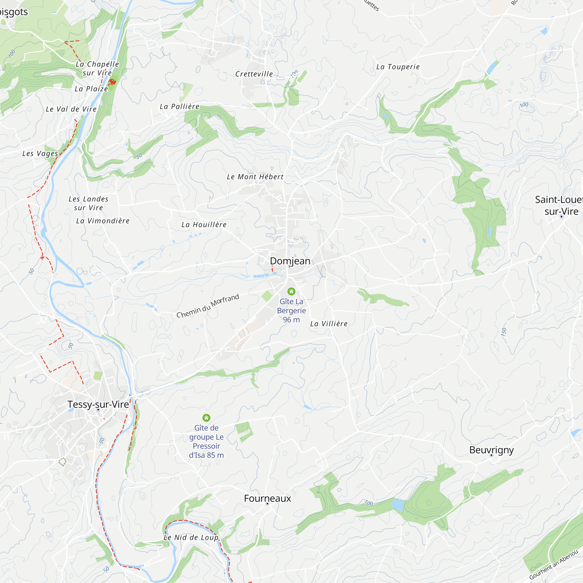 Gîte La Bergerie map