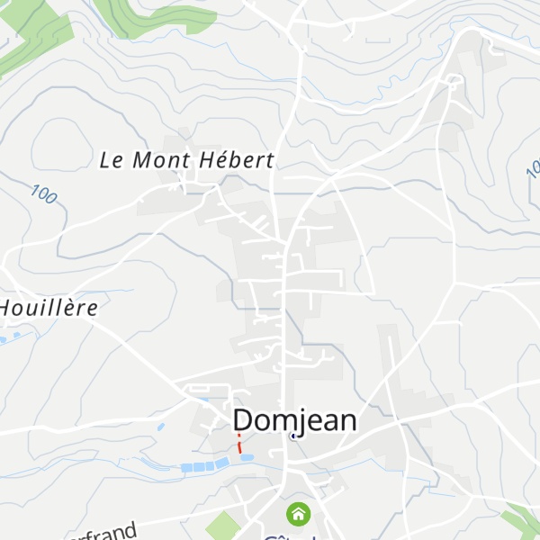 Map of Gîte Les Ch'tis Normands