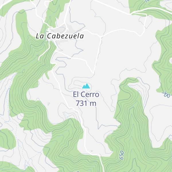 Map of El Cerro
