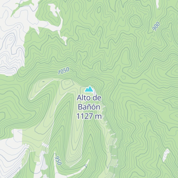 Map of Alto de Bañón
