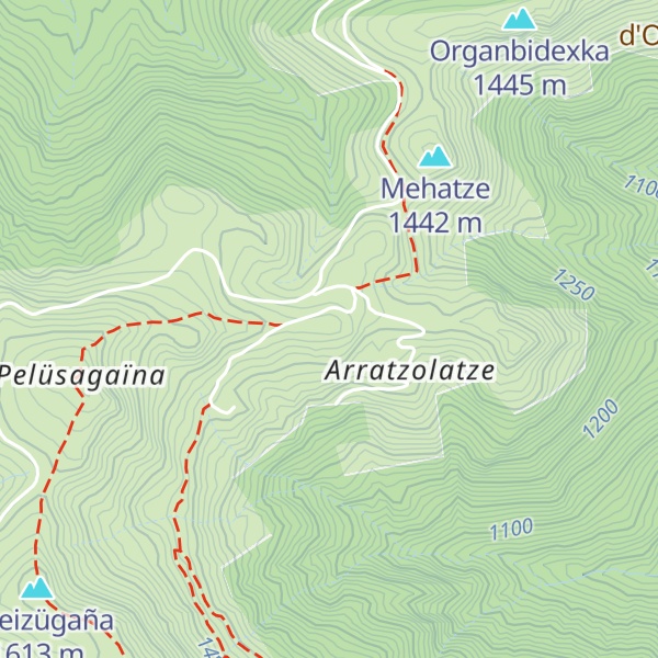 Map of Laphatignegagne