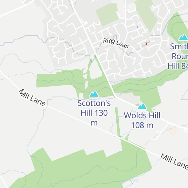 Map of Scotton's Hill