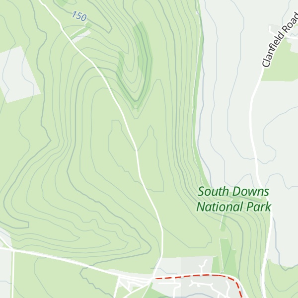Map of Salt Hill