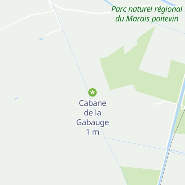 Map of Cabane de la Gabauge