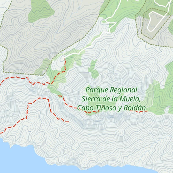 Map of Cerro Roldán