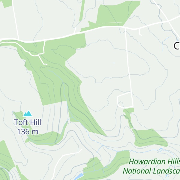 Map of Leys Hill