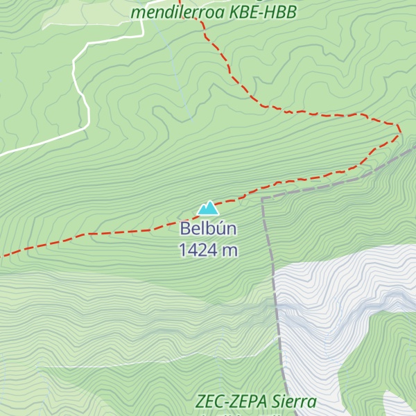 Map of Belbún
