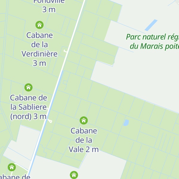 Map of Cabane de Charlesbourg
