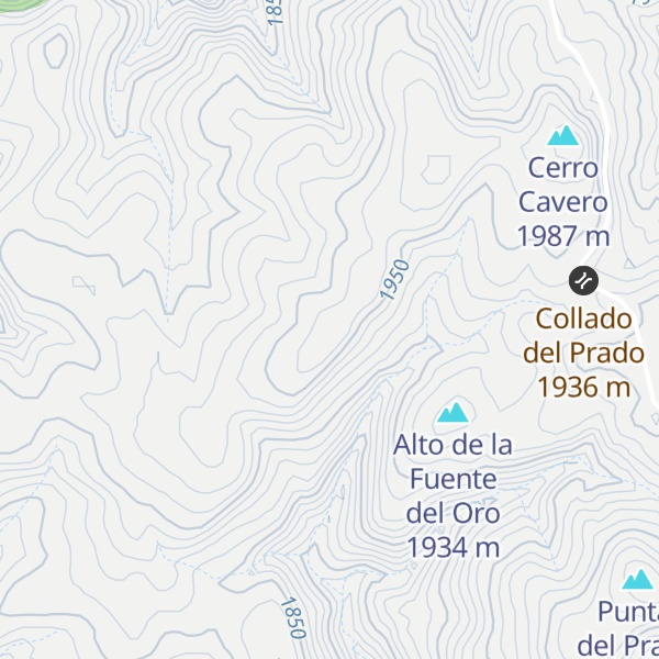 Map of Loma de Los Oficiales