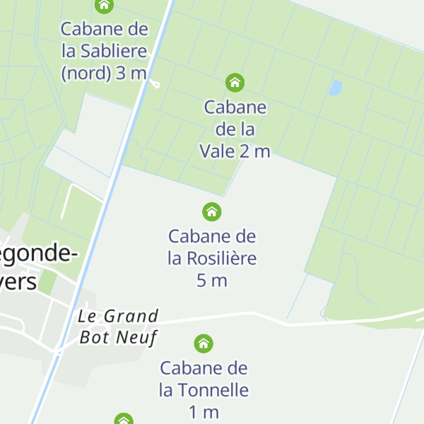 Map of Cabane de la Rosilière