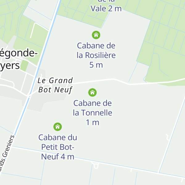 Map of Cabane de la Tonnelle
