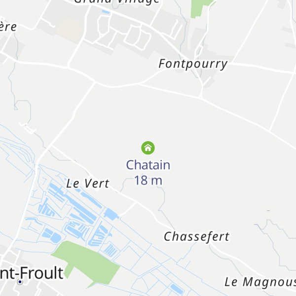 Map of Chatain
