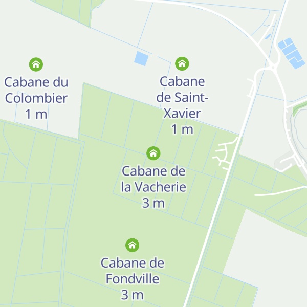 Map of Cabane de la Vacherie