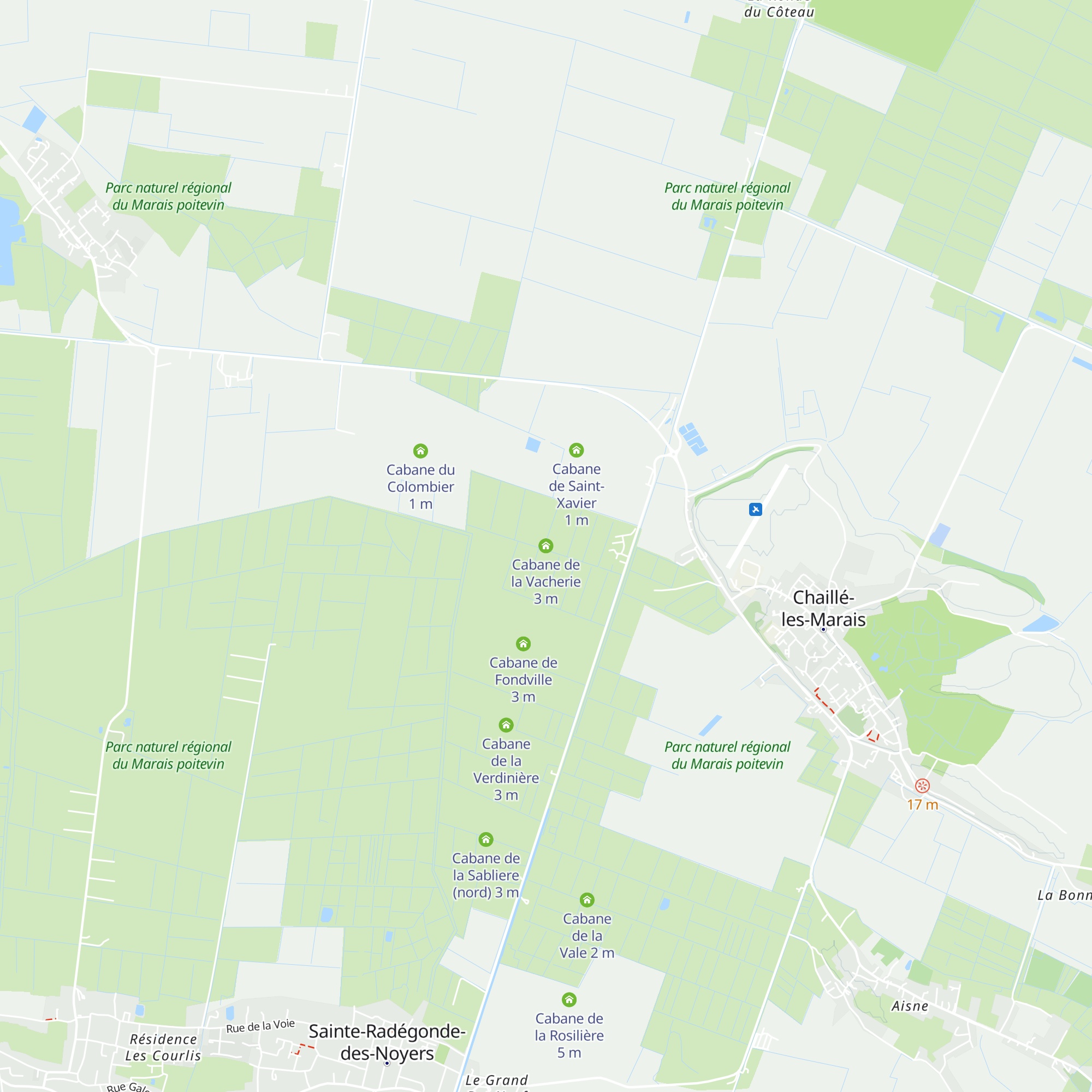 Cabane de la Vacherie map