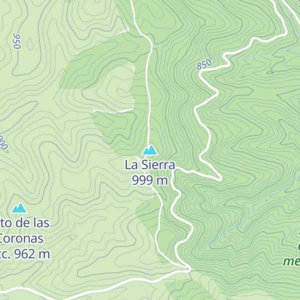 Map of La Sierra