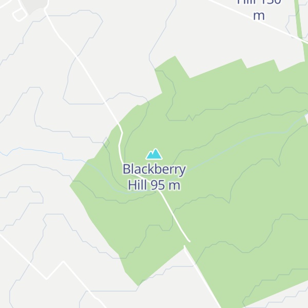 Map of Blackberry Hill