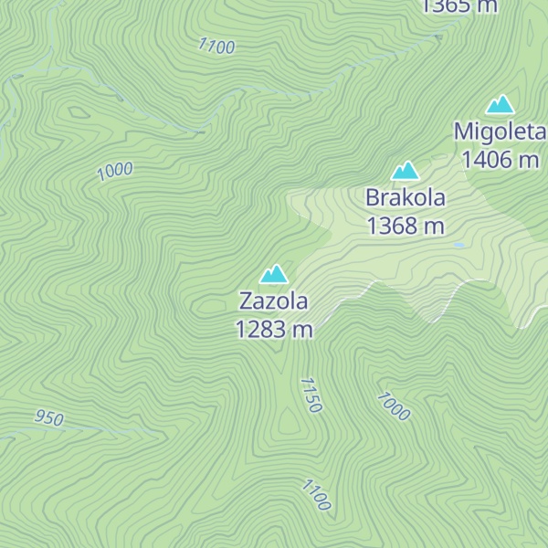 Map of Zazola