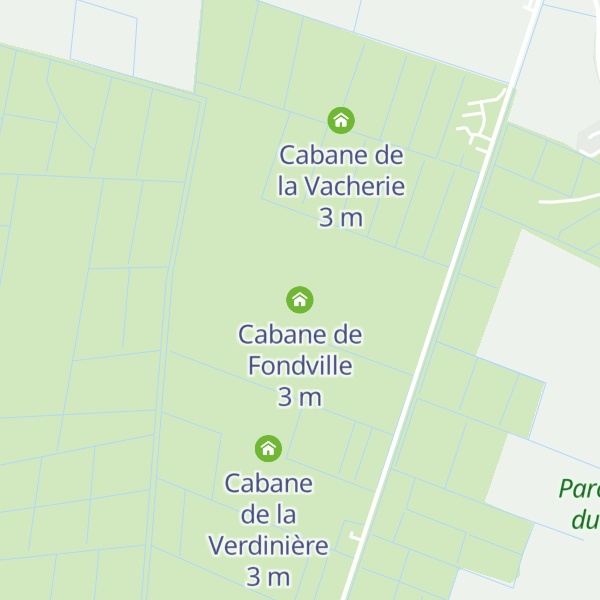 Map of Cabane de Fondville