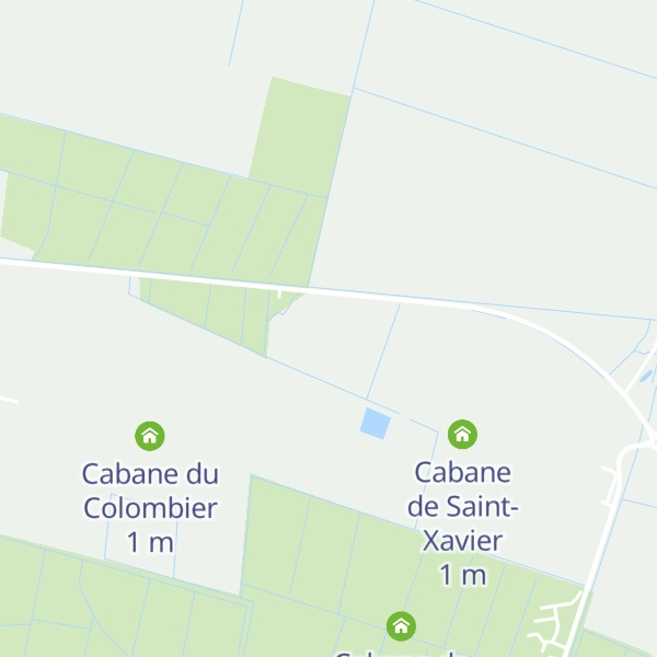 Map of Cabane de la Petite Vendée