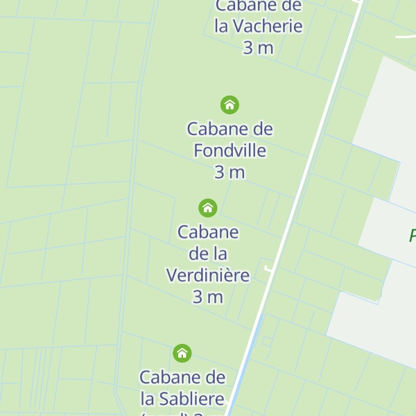 Map of Cabane de la Verdinière