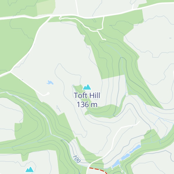 Map of Toft Hill