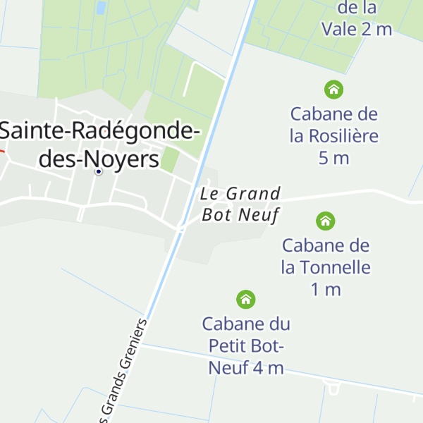 Map of Cabane du Grand Bot Neuf