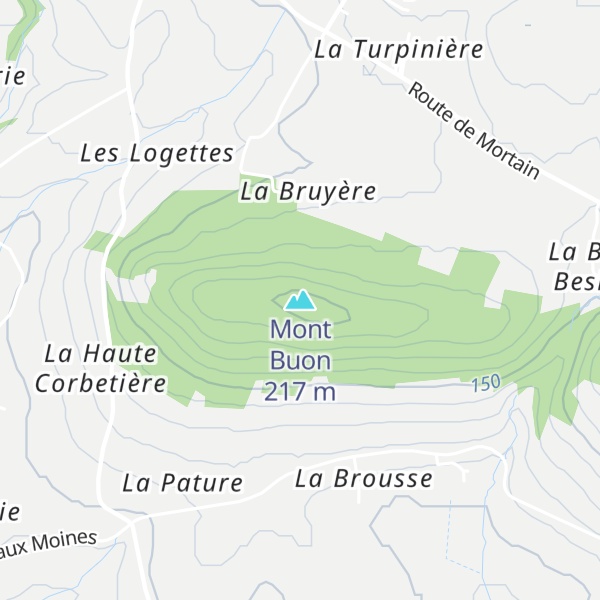 Map of Mont Buon
