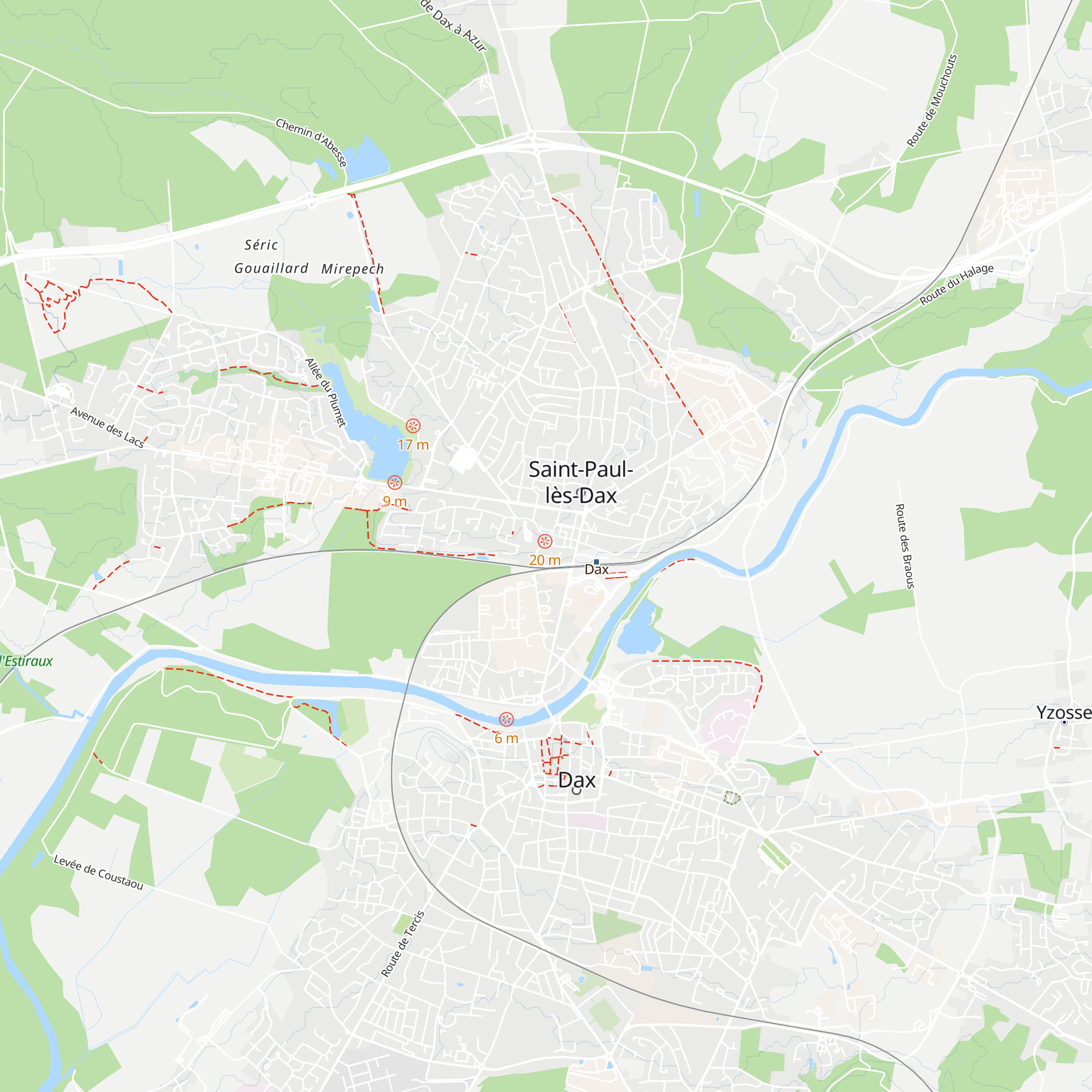 Refuge de Pèlerins map