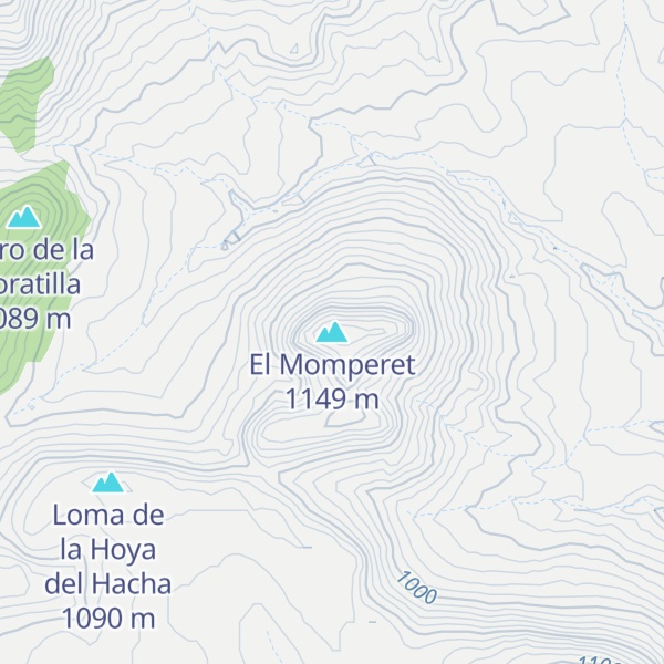 Map of El Momperet