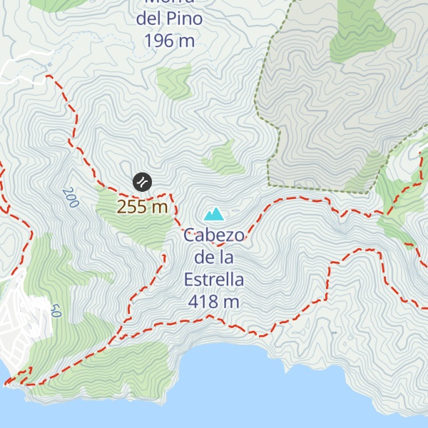 Map of Cabezo de la Estrella